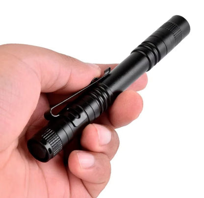 Mini Pen Flashlight – Portable Camping Torch – Super Bright Focus – TSR