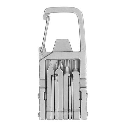 12-in-1 Keychain Multitool – EDC Screwdriver Survival – Folding – TSR