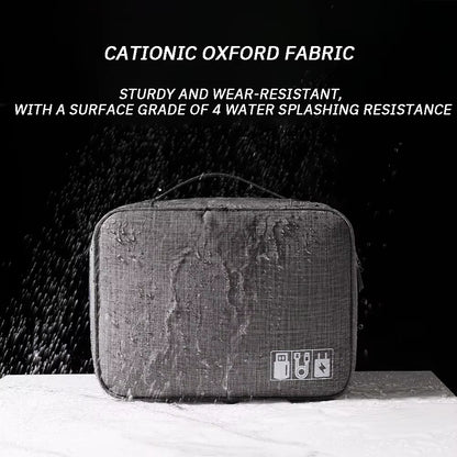 Cable Organizer Bag – Blackout Charging Essentials – Waterproof – TSR