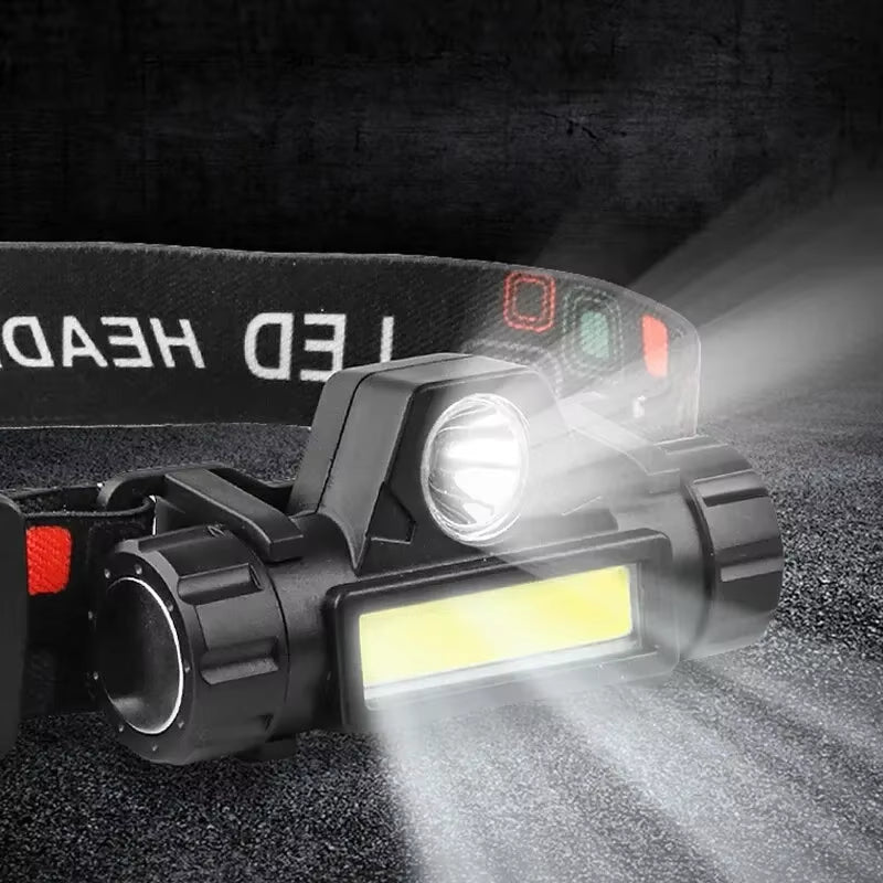 Rechargeable LED Headlamp – Waterproof Magnetic Camping Light – TSR