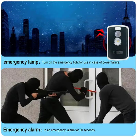 Portable Trip Wire Alarm – 125dB Camping Security – Motion Sensor – TSR