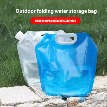 Collapsible Water Jug – 5L/10L Survival Storage – Camping – TSR