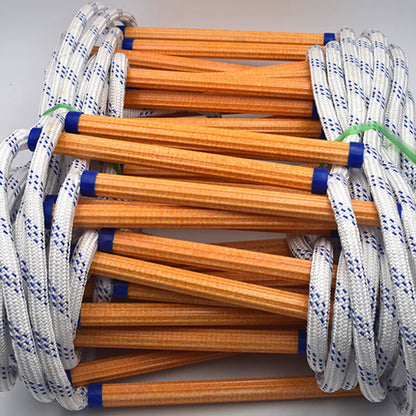 Fire Escape Rope Ladder – Home Evacuation Blackouts – 3M Length – TSR