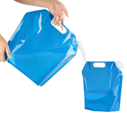 Collapsible Water Jug – 5L/10L Survival Storage – Camping – TSR