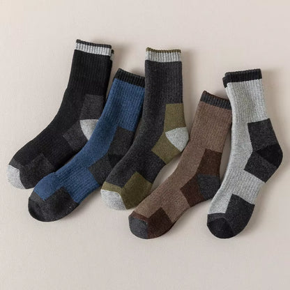 Winter Merino Wool Socks Thickened Warm Moisture Wicking Hiking Socks Men Women Thermal Breathable Durable Cycling Socks