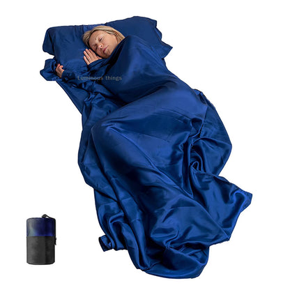 Silk Sleeping Bag Liner – Emergency Camping Hygiene – Lightweight – TSR
