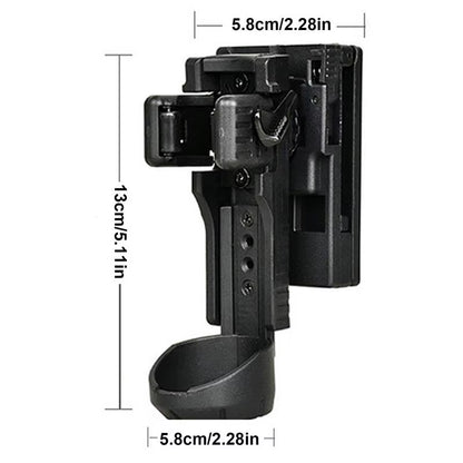 Flashlight Belt Holder – Quick Release Torch Mount – EDC – TSR