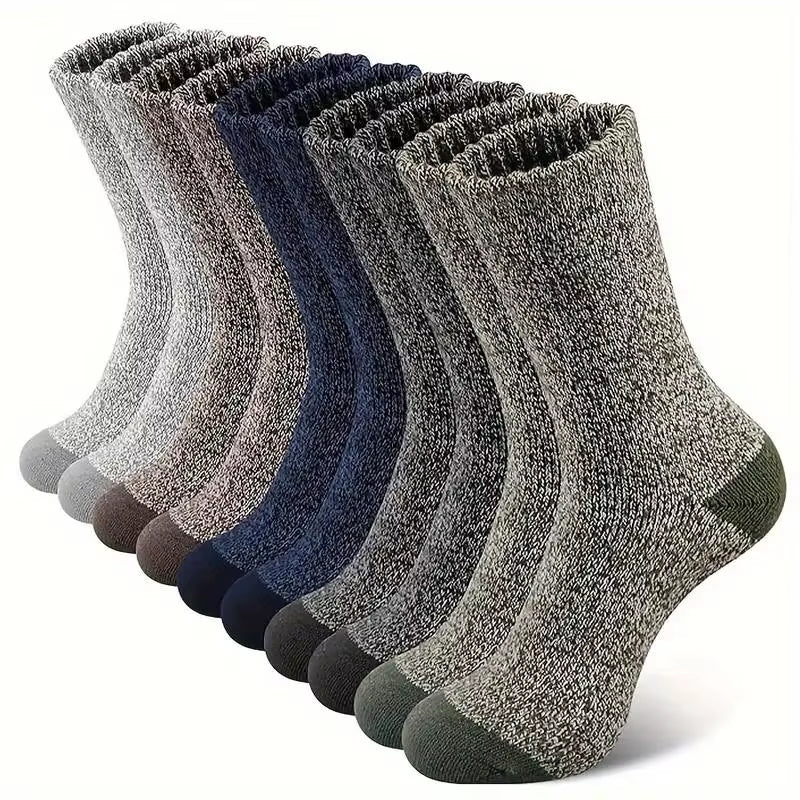 Merino Wool Thermal Socks – Winter Blackout Warmth – 5 Pack Hiking – TSR