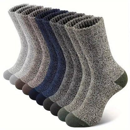 Merino Wool Thermal Socks – Winter Blackout Warmth – 5 Pack Hiking – TSR