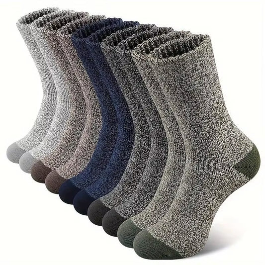Merino Wool Thermal Socks – Winter Blackout Warmth – 5 Pack Hiking – TSR