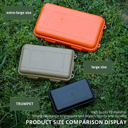 Waterproof EDC Tool Case – Survival Gear Organizer – Shockproof – TSR