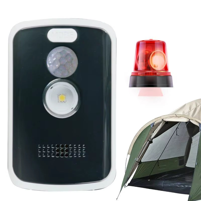Portable Trip Wire Alarm – 125dB Camping Security – Motion Sensor – TSR
