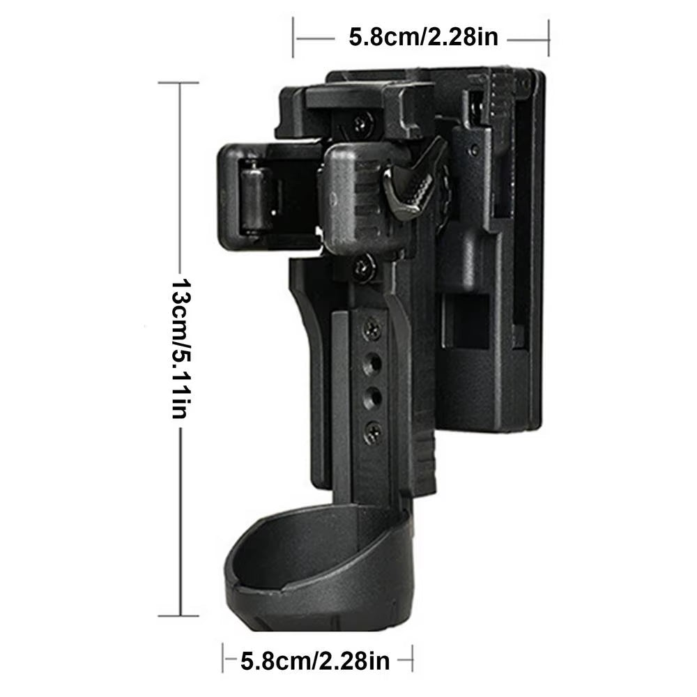 Flashlight Belt Holder – Quick Release Torch Mount – EDC – TSR