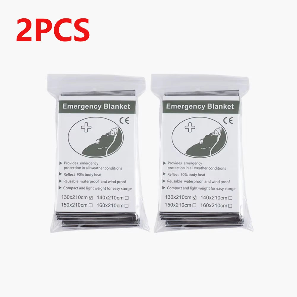 Emergency Thermal Blanket – Body Heat Retention – Multi-Pack – TSR