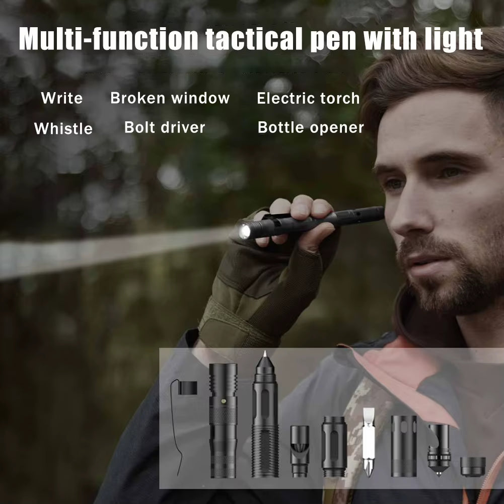 EDC Pen Flashlight – 100LM Multifunction Survival Tool – Emergency – TSR