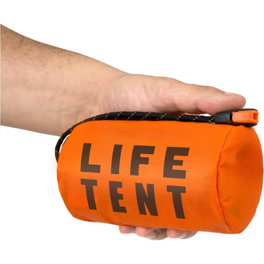 Emergency Survival Tent – 2-Person Shelter – Whistle Included – TSR