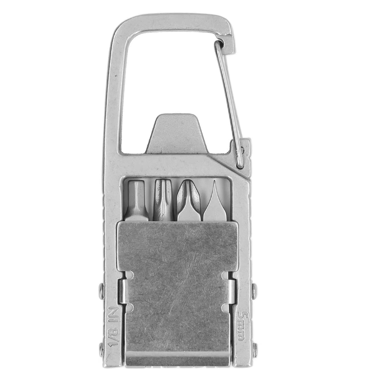 12-in-1 Keychain Multitool – EDC Screwdriver Survival – Folding – TSR