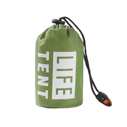 Emergency Survival Tent – 2-Person Shelter – Whistle Included – TSR