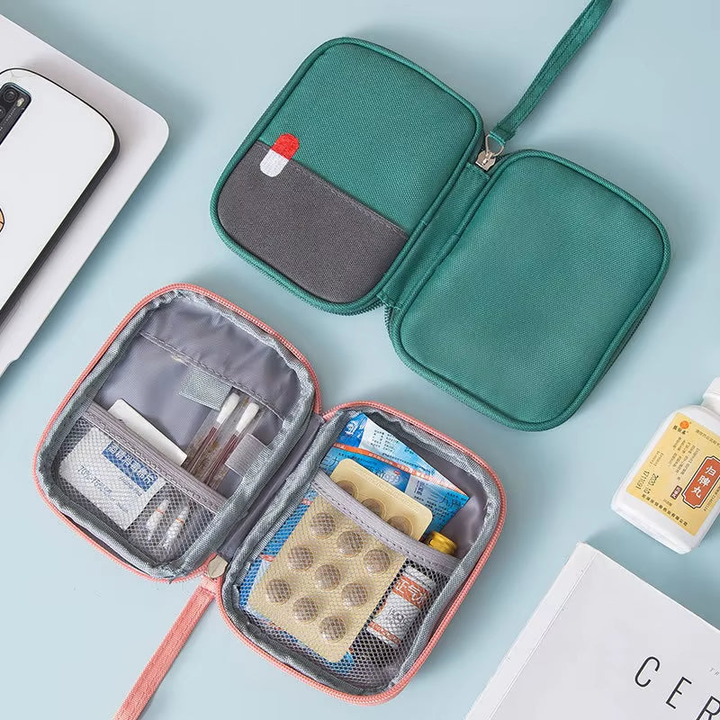 Medical Bag Convenient Portable Medicine Box Organizer Outdoor Medicine Medical Storage Firstaid Kit Home Waterproof Storage Bag