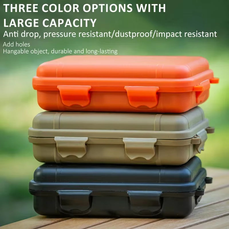 Waterproof EDC Tool Case – Survival Gear Organizer – Shockproof – TSR