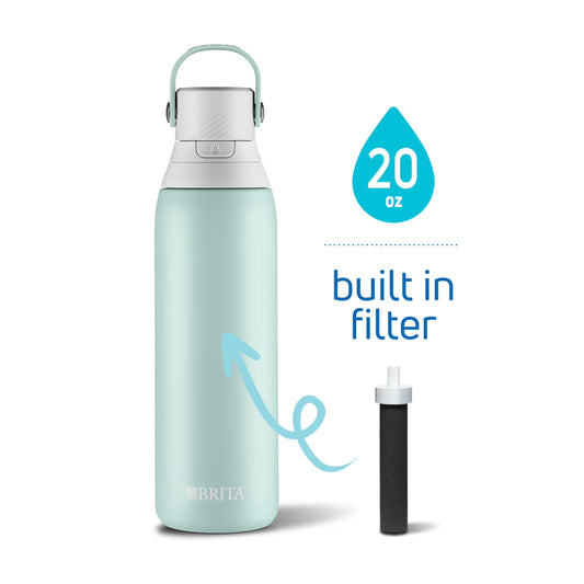 Filtered Stainless Bottle – 20oz Leak Proof Glacier – Emergency – TSR
