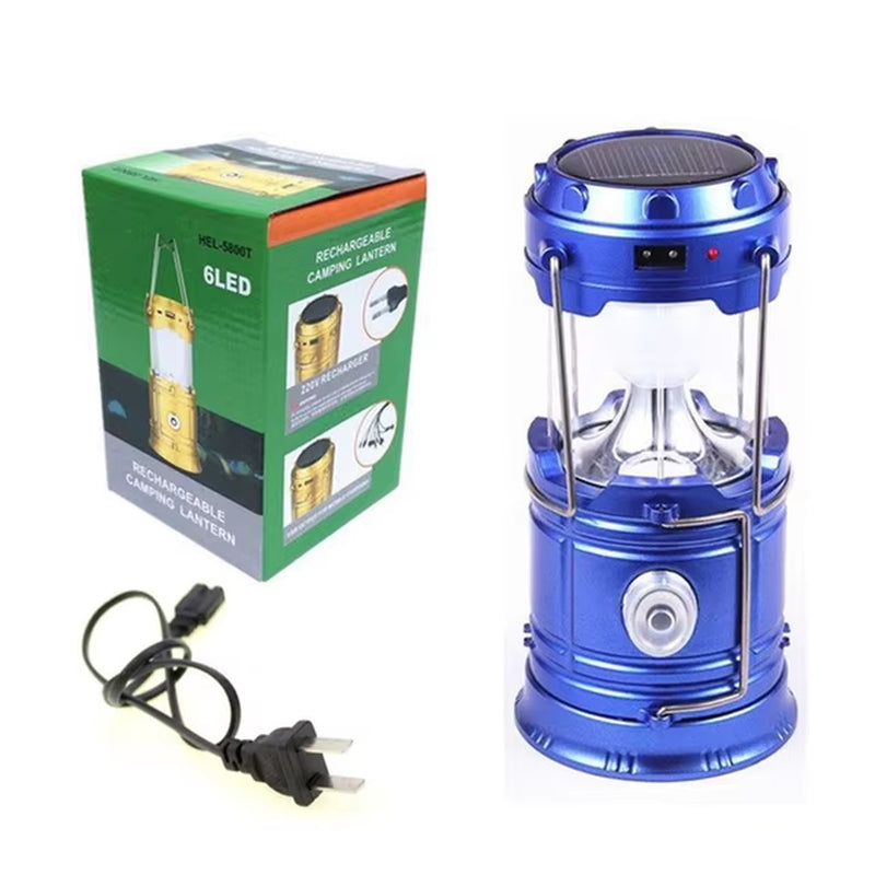 Solar Charger Lantern – USB Rechargeable Emergency Light – TSR