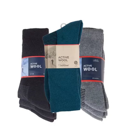 Merino Wool Thermal Socks – Winter Hiking Blackouts – Moisture Wicking – TSR