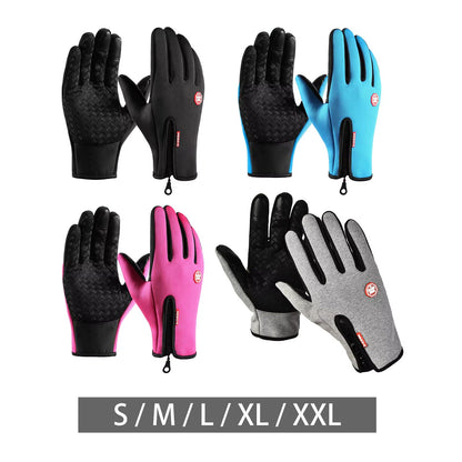 Thermal Winter Gloves – Touchscreen Emergency Use – Motorcycle Cycling – TSR