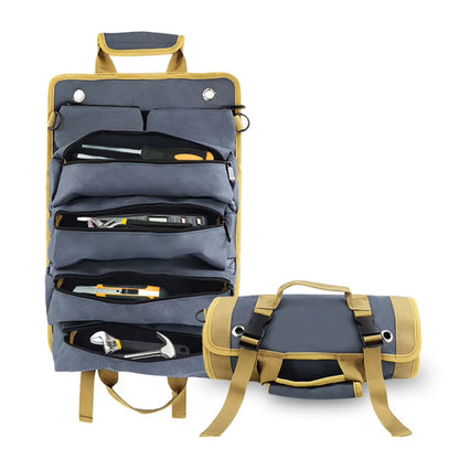 Tool Roll Organizer – Emergency Repair Kit Bag – Multi-Pocket – TSR