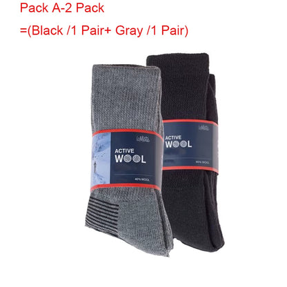 Merino Wool Thermal Socks – Winter Hiking Blackouts – Moisture Wicking – TSR