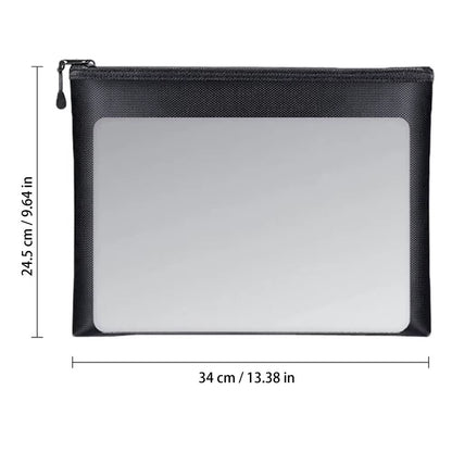 Fireproof Document Bag – Waterproof File Money Pouch – S/M/L – TSR
