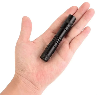 Mini Pen Flashlight – Portable Camping Torch – Super Bright Focus – TSR