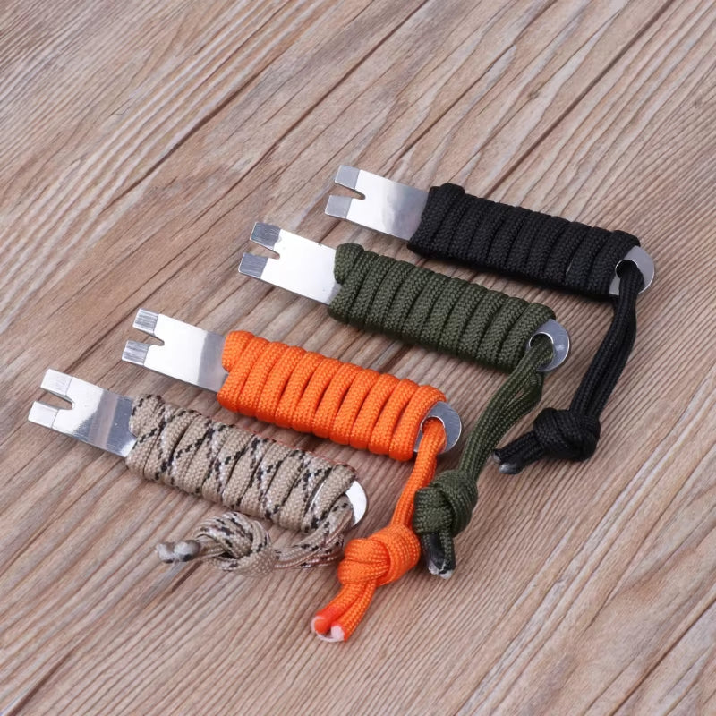 EDC Pocket Pry Bar – Emergency Opener Blackouts – Paracord – TSR