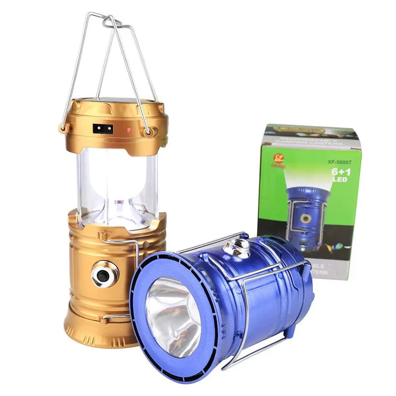 Solar Charger Lantern – USB Rechargeable Emergency Light – TSR