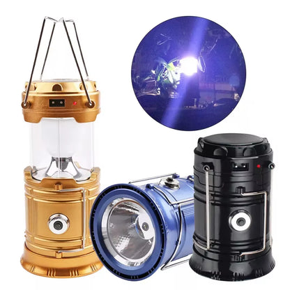 Solar Charger Lantern – USB Rechargeable Emergency Light – TSR