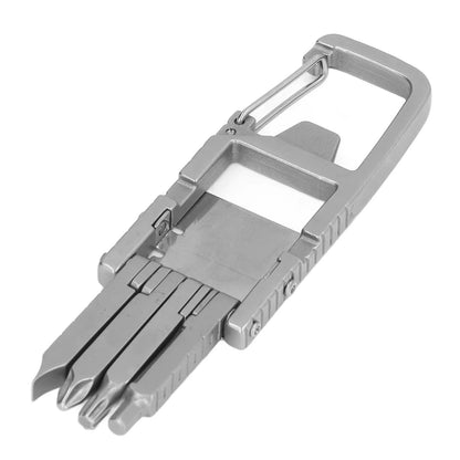 12-in-1 Keychain Multitool – EDC Screwdriver Survival – Folding – TSR