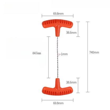 Pocket Wire Saw – Survival Wood Cutting – Stainless Emergency – TSR