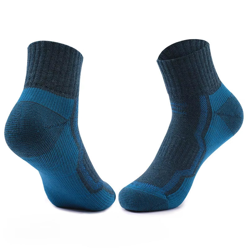 Merino Compression Socks – Winter Sports Warmth – Hiking Ski Thick – TSR