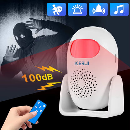 PIR Motion Detector Alarm – Home Security Burglar Chime – M120 – TSR