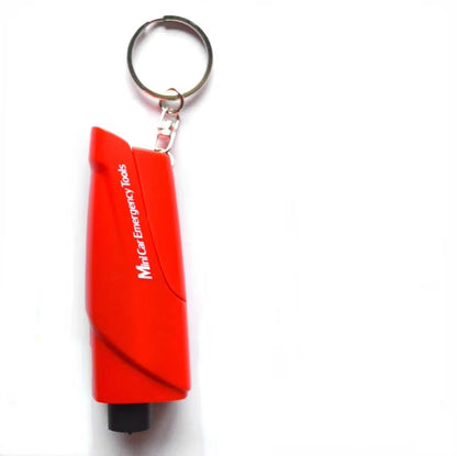 Car Escape Hammer Tool – Seatbelt Cutter Window Breaker – Emergency Keychain – TSR