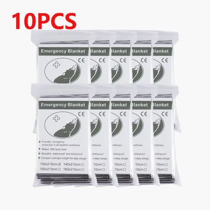 Emergency Thermal Blanket – Body Heat Retention – Multi-Pack – TSR