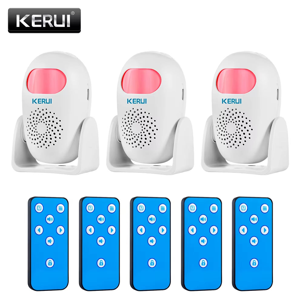 PIR Motion Detector Alarm – Home Security Burglar Chime – M120 – TSR
