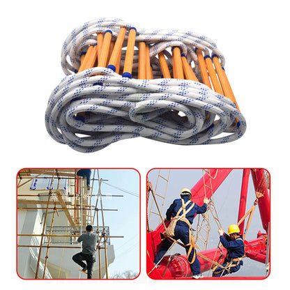 Fire Escape Rope Ladder – Home Evacuation Blackouts – 3M Length – TSR