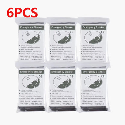 Emergency Thermal Blanket – Body Heat Retention – Multi-Pack – TSR