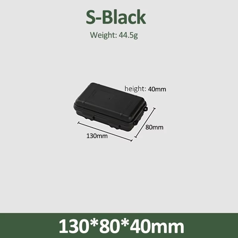 Waterproof EDC Tool Case – Survival Gear Organizer – Shockproof – TSR