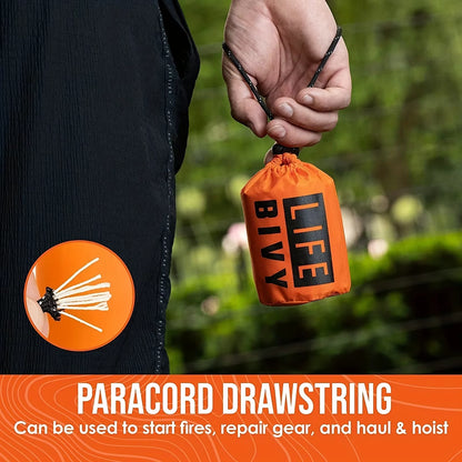 Emergency Bivy Bag – Survival Sleeping Bag – Mylar Thermal – TSR