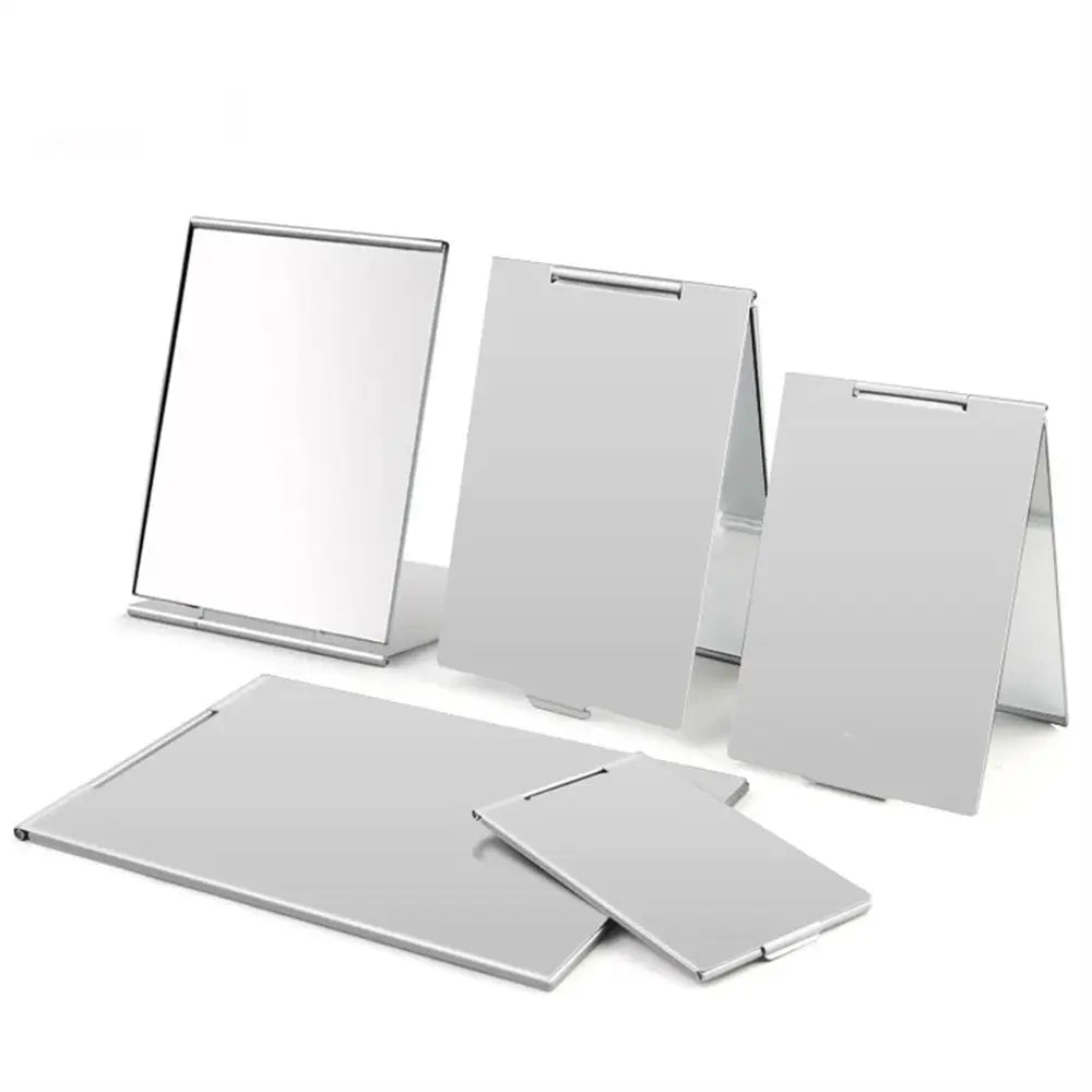 Folding Signal Mirror – Emergency Wound Check & Rescue Tool – Compact Aluminum – TSR