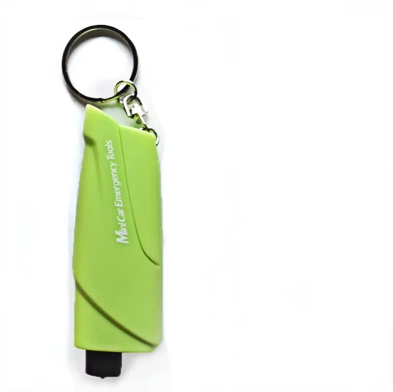 Car Escape Hammer Tool – Seatbelt Cutter Window Breaker – Emergency Keychain – TSR