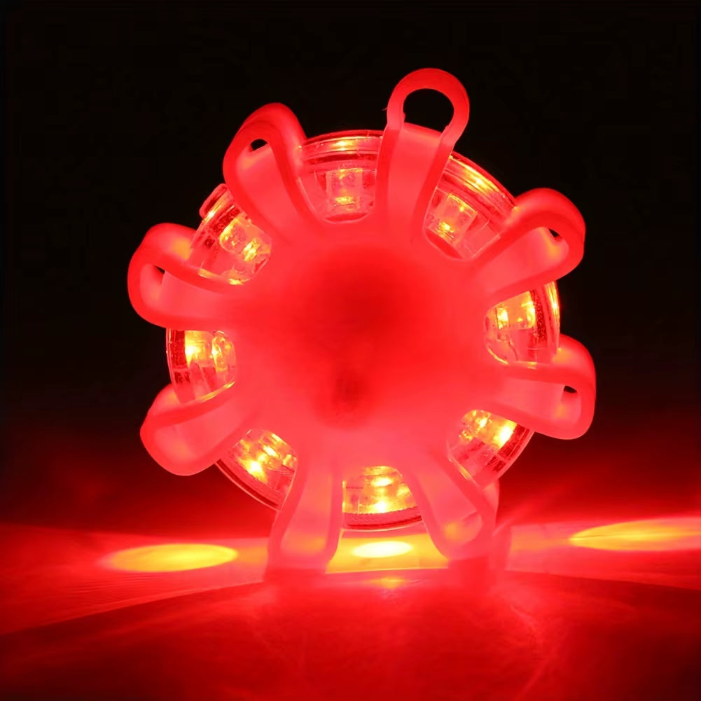 Magnetic LED Beacon Lights – Car Breakdown Emergency Flashing – 8-LED – TSR