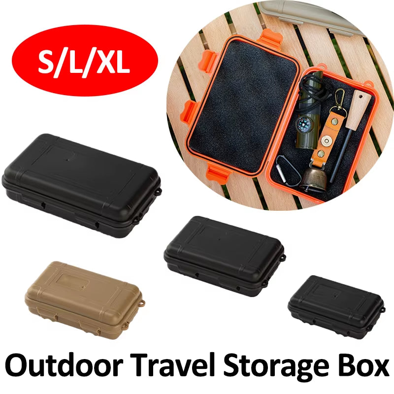 Waterproof EDC Tool Case – Survival Gear Organizer – Shockproof – TSR